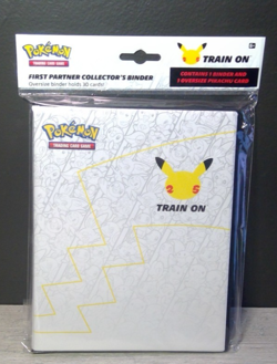 Pokemon 25th Anniversary First Partner Collector’s Binder - Jumbo Card Album - N 820650809606 - Image 1