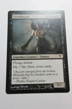 MTG Griselbrand x1- -Avacyn Restored-Lightly Played - Image 1