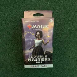 Magic The Gathering Double Masters 2022 3 Pack Draft Box. RARE! 195166196435 - Image 1
