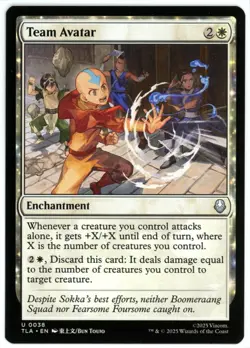 Team Avatar - 0038 - Avatar: The Last Airbender TLA - MTG - NM/M - Image 1