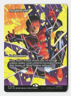 Parallel Lives (Borderless) 36 Marvel Universe Eternal-Legal MTG NM - Image 1