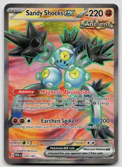 Sandy Shocks ex 228/182 Paradox Rift Pokemon NM - Image 1