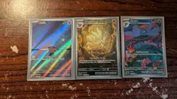 Pokemon Card Obisidian Flames Illustration Rare Lot (LP+) Ninetales Cleffa - Image 1