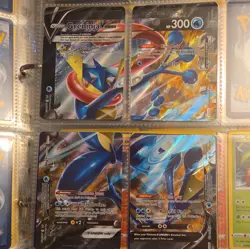 JUMBO Greninja V Union Oversized Card SWSH155-58 Black Star Promo Pokemon NM - Image 1