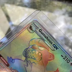 Pokemon Gumshoos GX 157/149 Full Art Hyper Rare Card Sun & Moon Secret Rainbow - Image 3