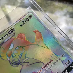 Pokemon Gumshoos GX 157/149 Full Art Hyper Rare Card Sun & Moon Secret Rainbow - Image 4