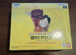 One Piece TCG OP-07 500 Years In The Future Booster Box ENGLISH - Sealed - Image 1
