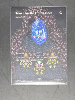 Search for the Frozen Esper (Showcase) 0047 Non Foil Final Fantasy Magic MTG NM - Image 1