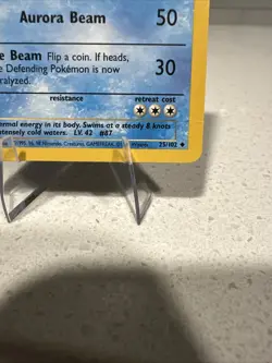 Dewgong 25/102 Stage 1 Base Set Series UNCOMMON 1999 Pokemon Card WOTC NM - Image 3
