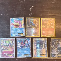 Pokemon TCG XY 7 Card EX Holo Lot English incl Charizard Gardevoir Lugia - Image 1