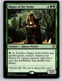Magic the Gathering Magus of the Order Commander Legends MTG Free Shipping! - Image 1