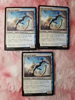 (3) MTG Skyward Spider Marvel's Spider-Man Regular #0146 MAGIC THE GATHERING - Image 1