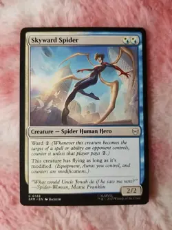 (3) MTG Skyward Spider Marvel's Spider-Man Regular #0146 MAGIC THE GATHERING - Image 2