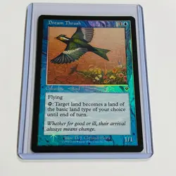 2000 Magic: The Gathering INVASION Dream Thrush FOIL 53/350 NM - Image 1