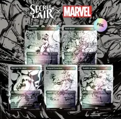MTG Marvel Secret Lair Spider-Man Venom Unleashed Inks Foil PRESALE - Image 1