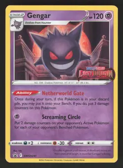 Gengar SWSH241 Pokemon TCG Sword & Shield Promo NM - Image 1