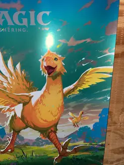 MTG - Final Fantasy - Chocobo 18 x 24 FOIL Promo Poster - NEW NEVER DISPLAYED - Image 3