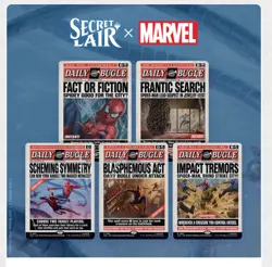 Non-Foil DAILY BUGLE BREAKING NEWS Marvel's Spider-Man Secret Lair Drop MTG - Image 1