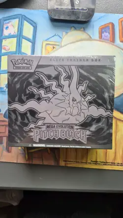 Sealed Pitch Black Elite Trainer Box ETB Pokemon TCG New Mega Darkrai - Image 1