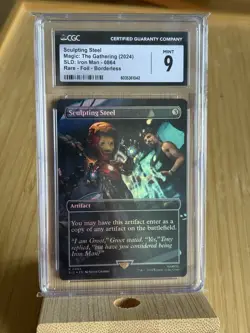 MTG Secret Lair - Sculpting Steel - Mint 9 (Foil) - Image 1