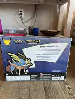 Pokemon TCG Celebrations 25th Zacian Deluxe Pin Collection Box BRAND NEW SEALED - Image 3