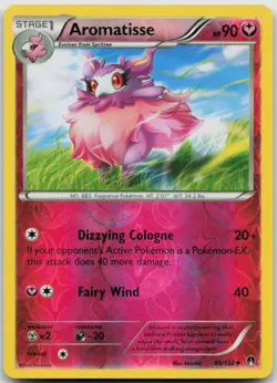 Aromatisse 85/122 Uncommon BREAKpoint Pokemon TCG Reverse Holo NM - Image 1