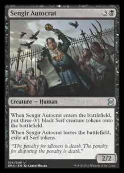 Sengir Autocrat -Foil Light Play MTG Eternal Masters - Image 1