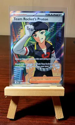 ❗ Pokemon TCG ❗ Team Rocket's Proton 227/182 | Destined Rivals | Full Art NM - Image 1