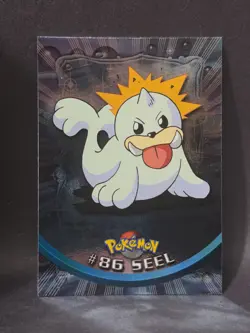 2000 TOPPS Chrome Pokemon Seel #86 TV Animation - Series 2 Holo Foil - Image 1