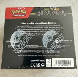 Pokemon TCG Mega Evolution Pitch Black Booster Box Sealed 36 Packs ENG - IN HAND - Image 2