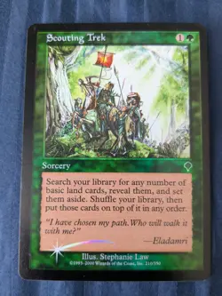 Scouting Trek - Foil - Invasion - Magic The Gathering - MTG - LP - Image 1