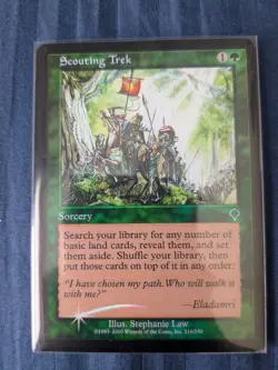Scouting Trek - Foil - Invasion - Magic The Gathering - MTG - LP - Image 3