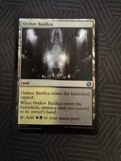 mtg orzhov basilica foil iconic masters - Image 1