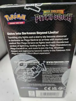 Pokemon TCG Pitch Black Half Booster Box (18 Packs) - Brand New And Sealed - Image 2