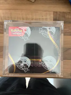 Pokemon TCG - Pitch Black Booster Box With Acrylic Case - Brand New And Sealed - Image 1