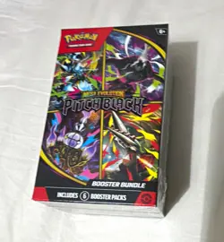 Pokemon TCG Mega Evolution—Pitch Black Booster Bundle Box 6 Packs English 2024 - Image 1