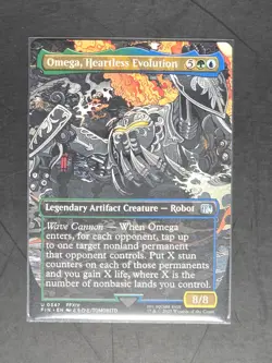 Omega, Heartless Evolution (Borderless) Non Foil Final Fantasy Magic MTG NM/M - Image 1