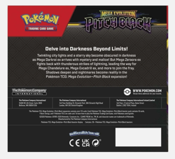 Pokemon TCG Mega Evolution Pitch Black Booster Display Box (36 Packs) - Image 4