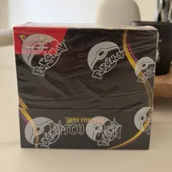 Pokemon TCG Mega Evolution: Pitch Black Sealed Booster Box (36 packs) - Image 1
