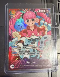 Perona SEALED Extra Grand Battle Promo ONE PIECE Card ENGLISH TCG NM OP14-033 - Image 1
