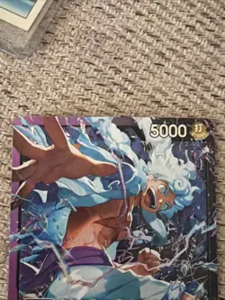 Monkey D Luffy OP09-061 One Piece TCG ST26 Leader English Foil NM - Image 2
