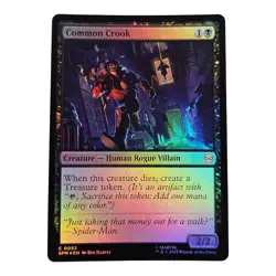 Common Crook #53 Regular Foil Common MTG 25 Marvel's Spider-Man (SPM) - Image 1