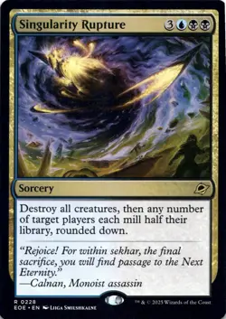 Singularity Rupture Edge of Eternities - Magic MTG NM - Image 1