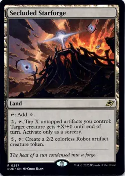 Secluded Starforge Edge of Eternities - Magic MTG NM - Image 1