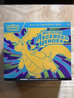 Pokemon TCG Ascended Heroes ETB Elite Trainer Box (Factory Sealed / Brand New) - Image 1