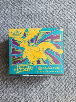 Pokemon TCG Ascended Heroes Pokemon Center ETB Elite Trainer Box Sealed - Image 1