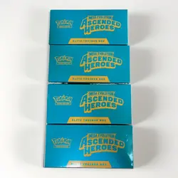 Pokemon TCG Ascended Heroes Elite Trainer Box ETB Sealed Lot of 4 - Image 3