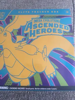 Pokemon TCG Mega Evolutions Ascended Heroes Elite Trainer Box ETB - New & Sealed - Image 4