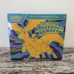 Pokemon TCG Mega Evolution: Ascended Heroes Elite Trainer Box (ETB) Sealed - Image 1