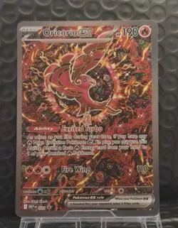 Oricorio ex 024 ME: Mega Evolution Promo MEP Holo Promo Pokemon Card TCG - Image 1